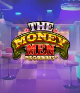 Experience the thrilling world of The Money Men Megaways slot by Pragmatic Play, highlighting a bold logo with shining stars on a luxurious casino backdrop. This graphic conveys the energy and allure of Megaways slots with its eye-catching colors and design. Great for gambling fans seeking Vegas-style excitement. 